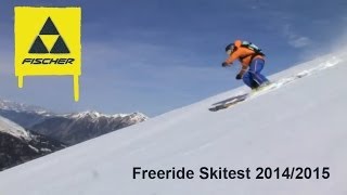 Freeride Skitest  Fischer Ski in Gastein  Salzburg [upl. by Initirb336]