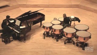 Bach Toccata and Fugue BWV 565 arranged for timpani and piano by Randy Max [upl. by Orbadiah]