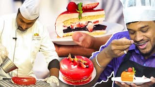 பார்த்தாலே சுவைக்க தூண்டும் கேக்  Exotic Berry Vanilla Entremet Recipe [upl. by Joseito]