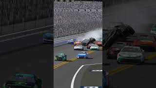 The BIG ONE Strikes At Daytona In NR2003 shorts nr2003 gaming [upl. by Vashtia]