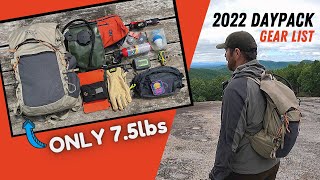 Ultralight Daypack Gear Setup  HIKINGSURVIVALBUSHCRAFT [upl. by Asenav]