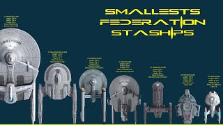 The 15 Smallest Federation Ships In Star Trek [upl. by Akel]