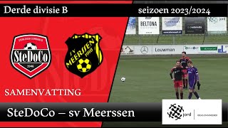 Samenvatting SteDoCo  sv Meerssen 030224 [upl. by Neitsirk586]