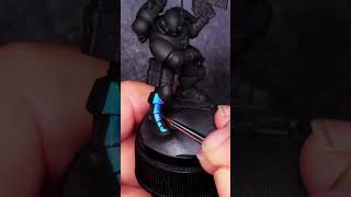 Non metallic metal Warhammer warhammer warhammerpainting nmm 40k spacemarine miniaturepainting [upl. by Aihppa]