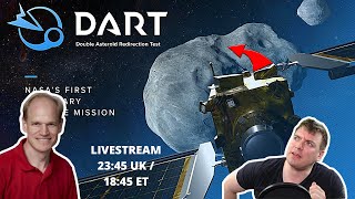 DART Live Stream NASA Slams An Asteroid [upl. by Alliuqaj]