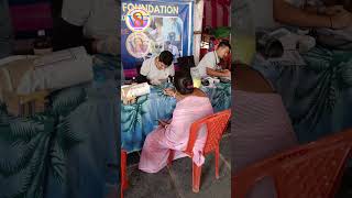 Bangalore NGO team from Bengali CampSindhanur conducted the free medical camp during Durga Puja [upl. by Abigail]