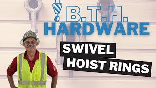 BelowtheHook Hardware Swivel Hoist Rings [upl. by Rehsu]