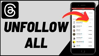 How To Unfollow Everyone On Threads [upl. by Leicam]