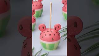 Turning Apple Into Watermelon Candy DIY [upl. by Shaefer244]