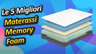 Le 5 Migliori Materassi Memory Foam [upl. by Otsirc322]