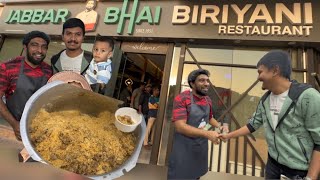 Jabbar bhai Biryani restaurant in Dubai  meeting jabbar bhai jabbar bhai biryani [upl. by Katha]