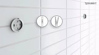 How To Mount Duravit D code Towel Rails [upl. by Vani]