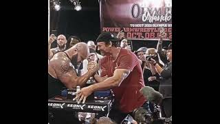 Thats not what he ran over Devon Larratt💀💪 armwrestling devonlarratt viralvideo [upl. by Ilanos]