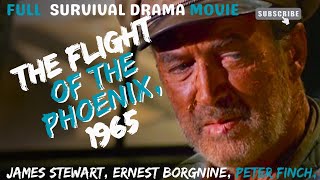 James Stewart Ernest Borgnine Peter Finch The flight of the phoenix 1965 [upl. by Sualkcin]