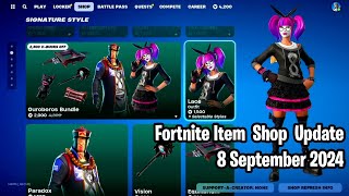 🔥 Fortnite Item Shop Update September 8 2024 Echo Vision Lace and More 💎 [upl. by Ashelman]