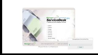 ServiceDesk Plus Installation Video [upl. by Odrick]