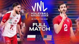 POL 🇵🇱 vs 🇺🇸 USA  Gold Medal Match  Mens VNL 2023  Full Match [upl. by Alihs208]