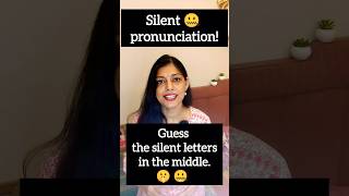 Silent Letters in English Pronunciation for Doubt Salmon Aisle amp More ytshortsindia yt english [upl. by Airam78]