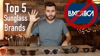 Top 5 Sunglass Brands NOT Owned By Luxottica [upl. by Mario]