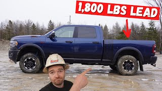 RAM 2500 Power Wagon Payload Test Maxed out  Is a RAM 1500 Better [upl. by Yekram]