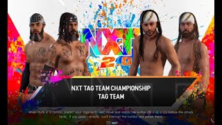 WWE 2K22 THE BRISCOES VS THE YOUNG BUCKS NXT TAG TEAM CHAMPIONSHIP MATCH [upl. by Porta216]