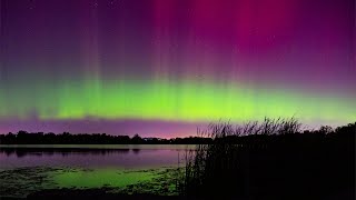 Northern Lights over Chicago Suburbs October 78 2024 [upl. by Monsour]