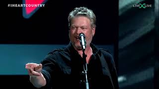 Blake Shelton on iHeart Country Festival October 2021 [upl. by Esyahc]