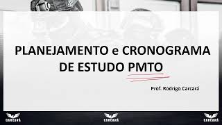 Cronograma de Estudo PMTO [upl. by Ardnaxela]