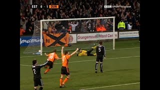 11012009  East Stirlingshire v Dundee United  Scottish Cup  Goals [upl. by Jasmina468]