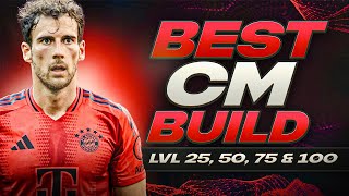 UPDATED BEST CM BUILD FOR LVL 255075 amp 100  EAFC 24 Clubs [upl. by Azaleah274]