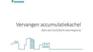 Vervang uw elektrische accumulatiekachel door een luchtlucht warmtepomp [upl. by Anid]