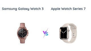 Galaxy Watch 3 vs Apple Watch Series 7 🕒 Which is Better 🤔 [upl. by Laemaj623]