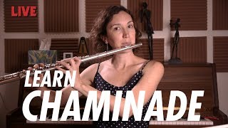 Just Practicing with Amelie  Chaminade Concertino PART 1 [upl. by Rudin970]