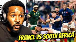 France v South Africa  2023 Rugby World Cup Highlights  Reaction [upl. by Cy]