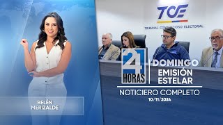 Noticiero de Ecuador Emisión Estelar 10112024 [upl. by Lederer]