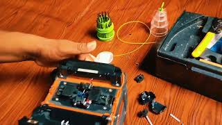 splicing machine ai9 how to change electrode in bangla [upl. by Slifka764]