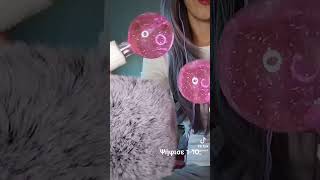 ASMR ice globes ❄️ 🧊✨ Comment below ASMR IceGlobes TingleTime ASMRCommunity RelaxWithMe [upl. by Airdnazxela]