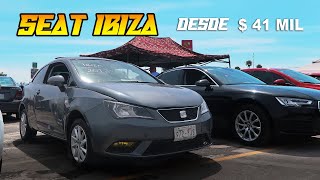 Puro Seat Ibiza desde 41mil pesos en Tianguis de autos Venta de Carpio Ecatepec [upl. by Santos]