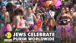 Jewish communities worldwide celebrate Purim festival but what does it mean  English News  WION [upl. by Lassiter739]