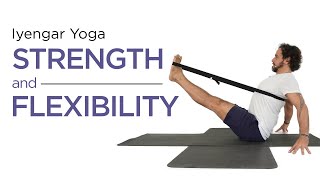 Iyengar Yogato Build strength and flexibility [upl. by Euqinor]