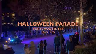 2023 Halloween Parade Portsmouth NH [upl. by Lugar]