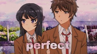 Perfect ♥  Mai x Sakuta AMV [upl. by Even990]