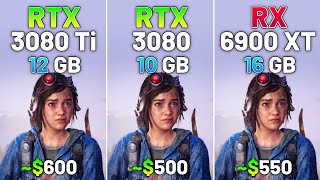 RTX 3080 Ti vs RTX 3080 vs RX 6900 XT  Test in 12 Games in 2024 [upl. by Viridis]