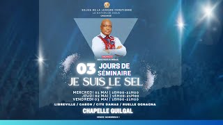 BIENVENUE AU GRAND SEMINAIRE  JE SUIS LE SEL DU JEUDI 02 MAI 2024 AVEC LE PROPHETE BENI NGOUA [upl. by Snowman782]