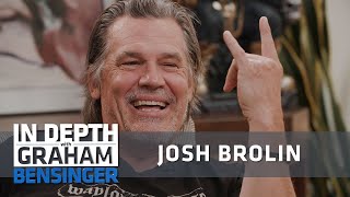 Josh Brolin FULL interview Family fame and fighting his dark side [upl. by Ydeh]