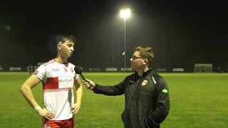 Armagh GAA TV spoke with Carrickcruppen Jack Cunningham following their victory over Grange [upl. by Dollie]