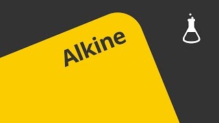 Chemie Stoffklassen Alkine  Chemie  Organische Chemie [upl. by Hallette848]