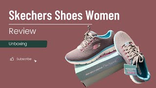 Skechers Shoes Women I Shoes Lace Styles I Skechers Shoes Unboxing I Skechers Flex Appeal Review I [upl. by Mij]