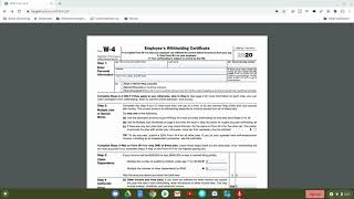 How to Fill Out IRS Tax Form W4  Bonus Accounting [upl. by Borrell]