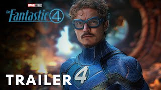 The Fantastic Four 2025  First Trailer  Pedro Pascal Vanessa Kirby [upl. by Erialcyram]